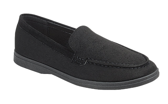 Classic Slip-On Loafer Flat (BLACK)