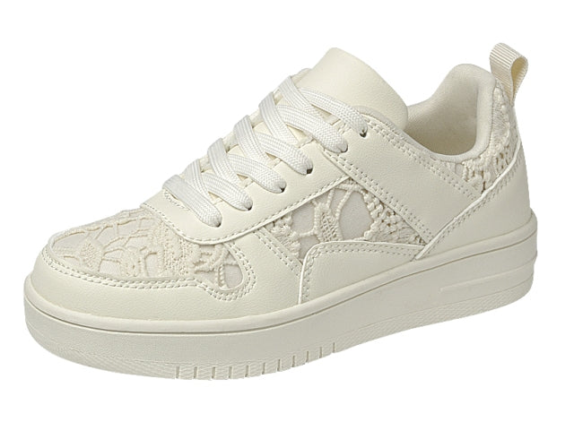 Lace Kids Sneaker (BEIGE)