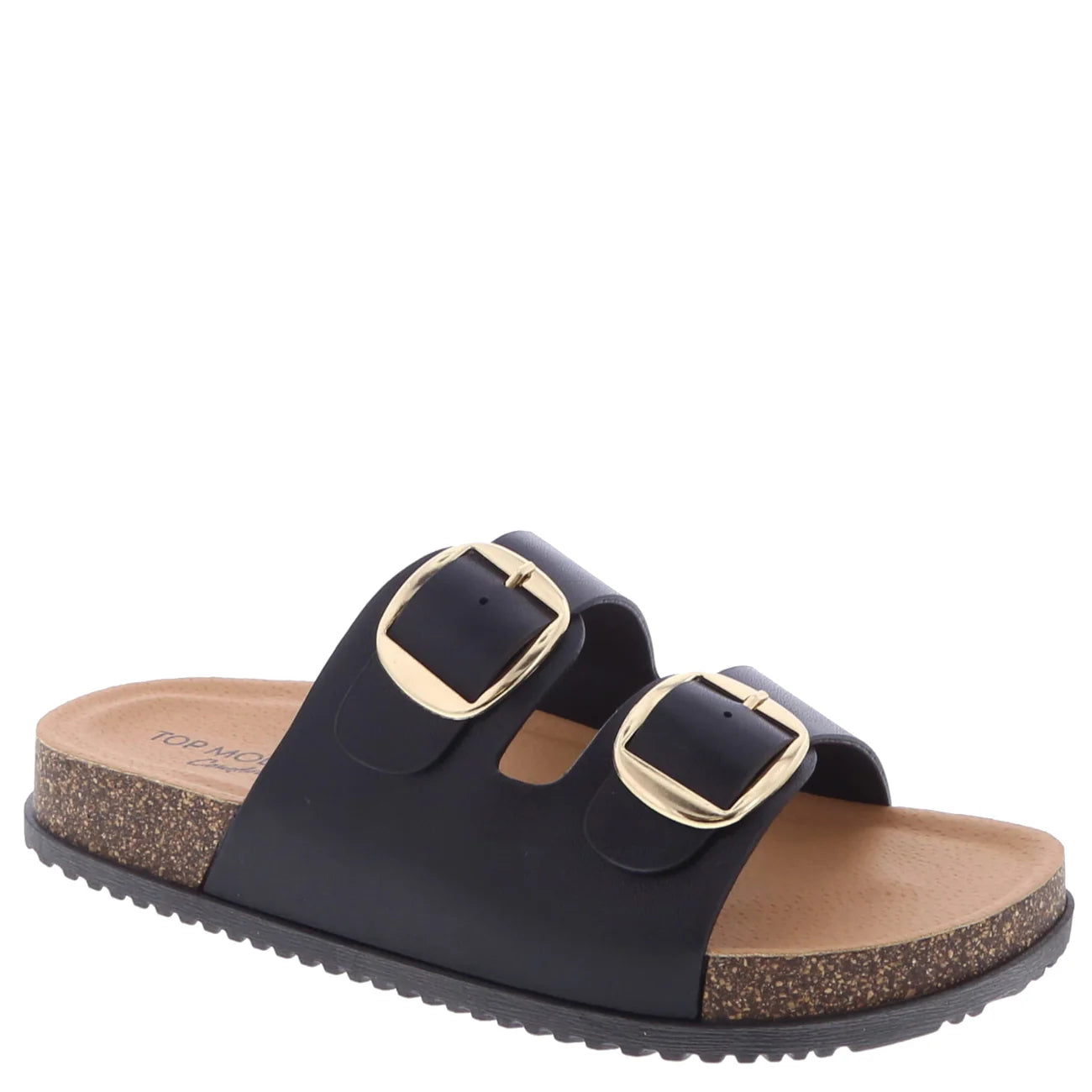 2Buckle Casual Sandal (BLACK)