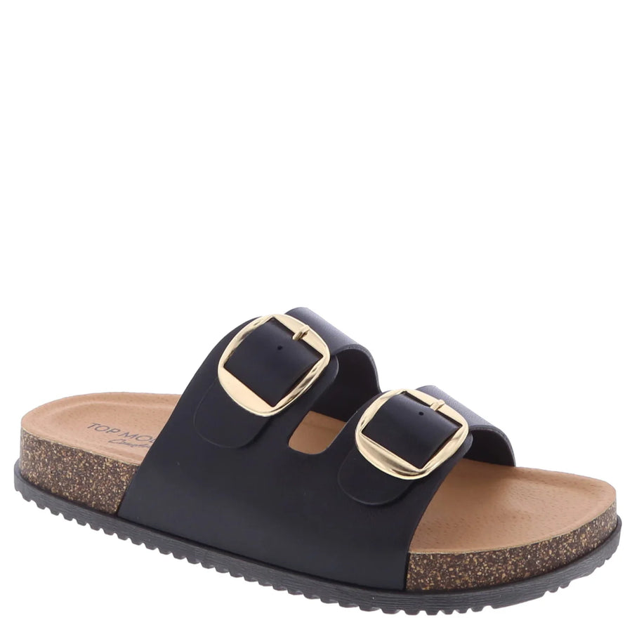 2Buckle Casual Sandal (BLACK)