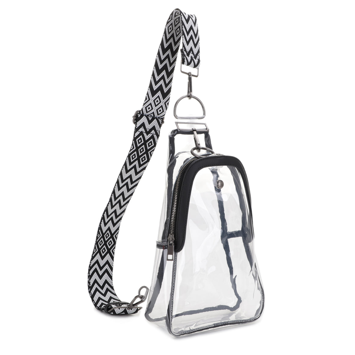 Guitar Strap Sling Bag (CLEAR/MULTI)