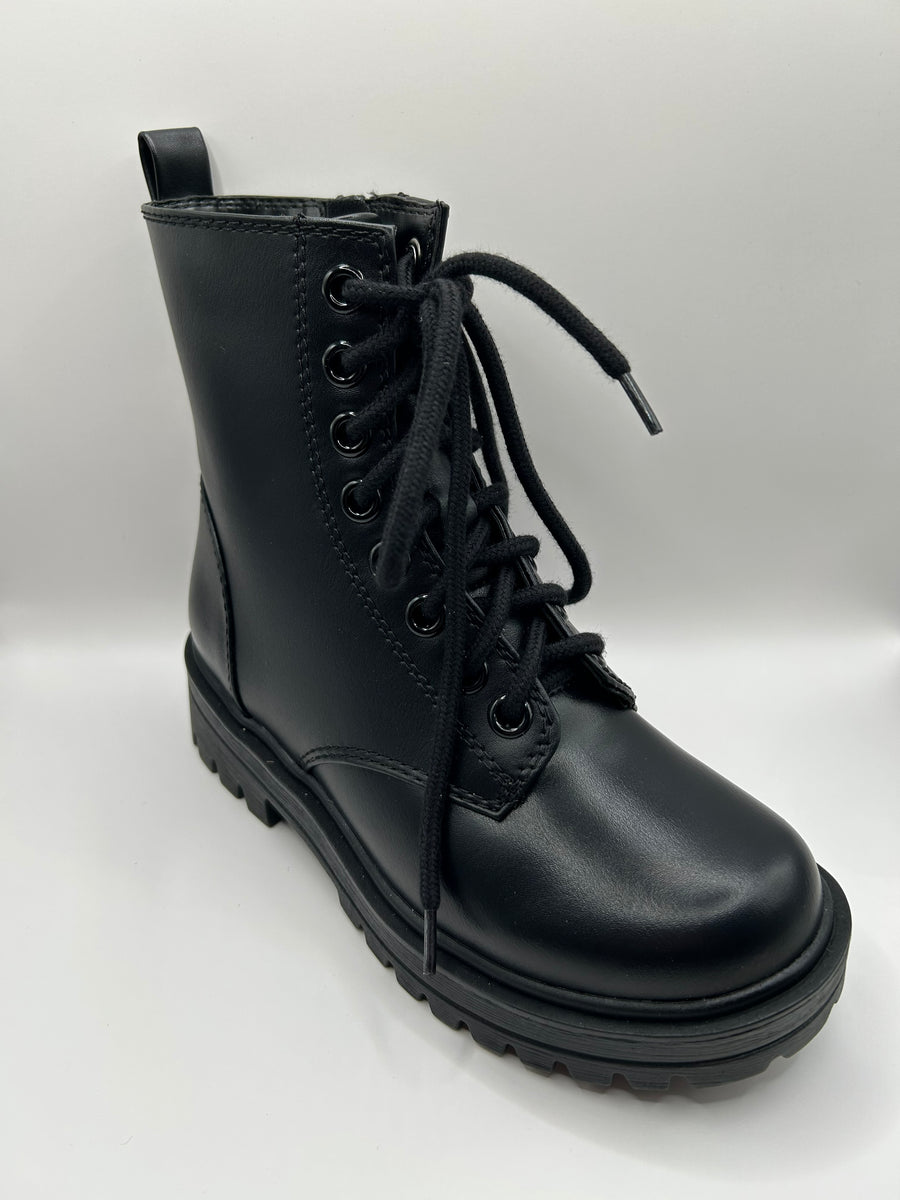 Classic Combat Boot (BLACK)