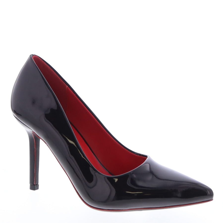2Tone Pointed Pump (BLACK PATENT)