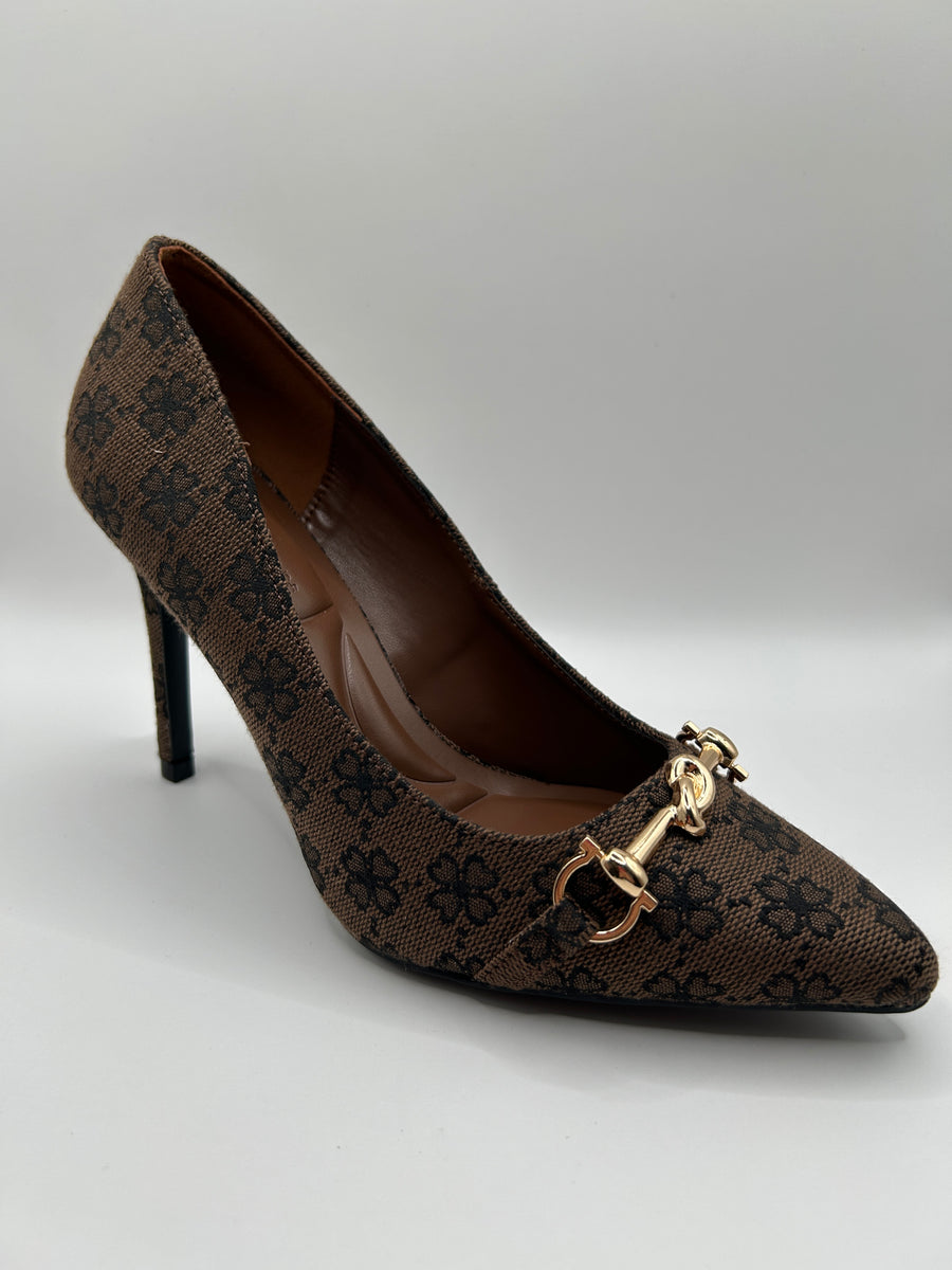Knotted Bit Pointed Pump (BROWN)