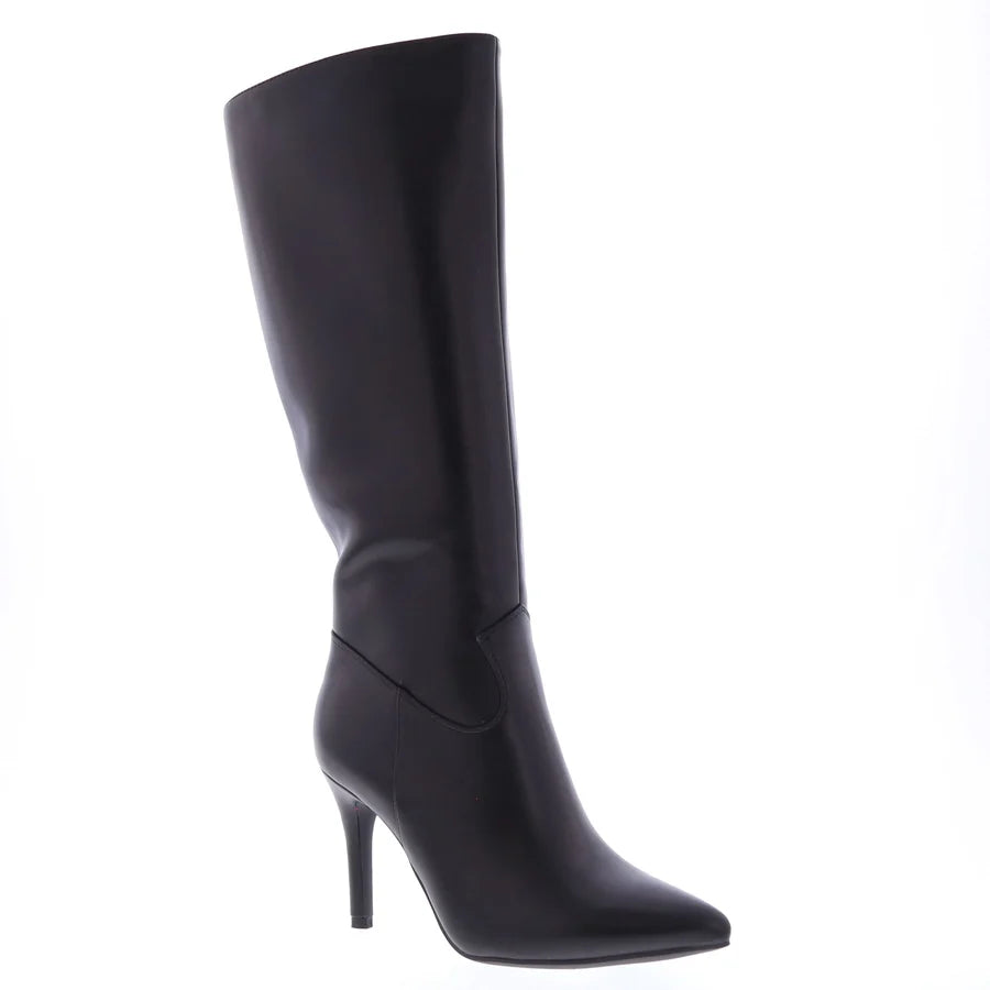 Pointed Stiletto Dress Boot (BLACK)