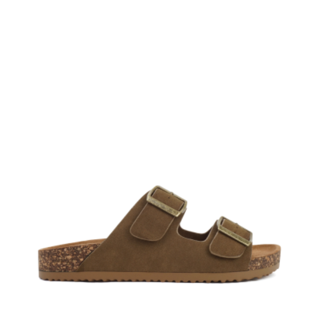 2Buckle Casual Sandal (TAN)