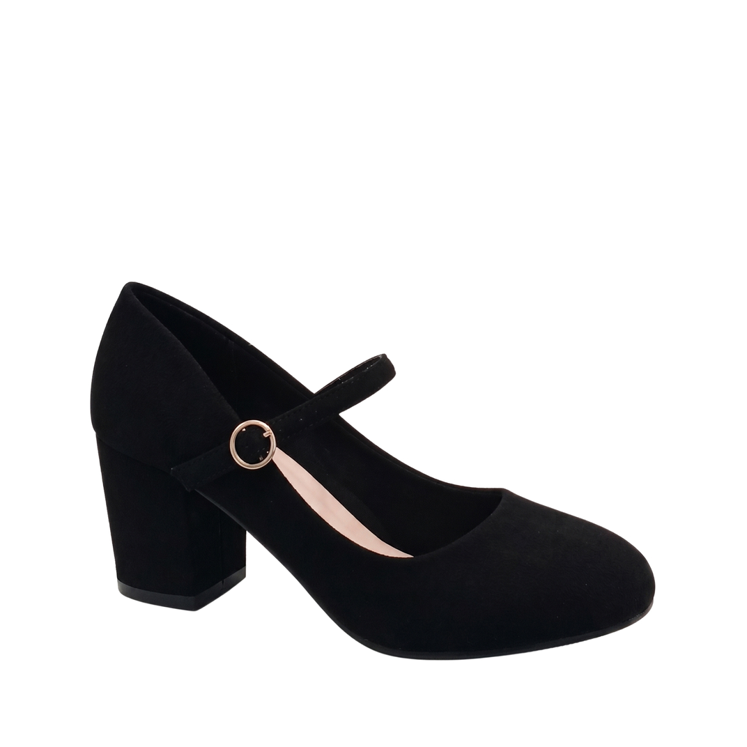 Classic Mary Jane Dress Pump (BLACK)