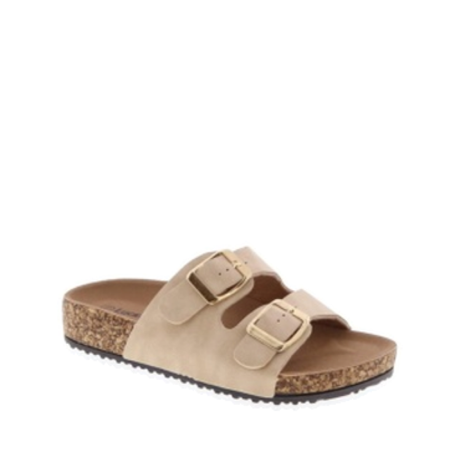 2Buckle Kids Casual Sandal (BEIGE)