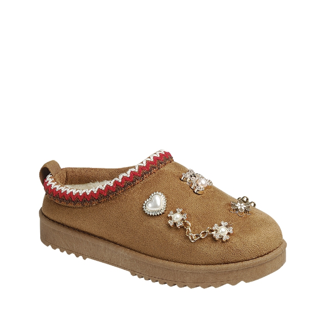 Charm Clog Slipper (TAN)