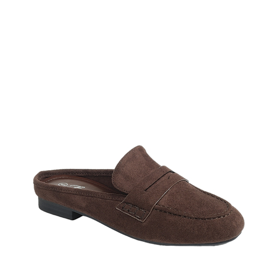 Classic Mule Dress Loafer (COFFEE)