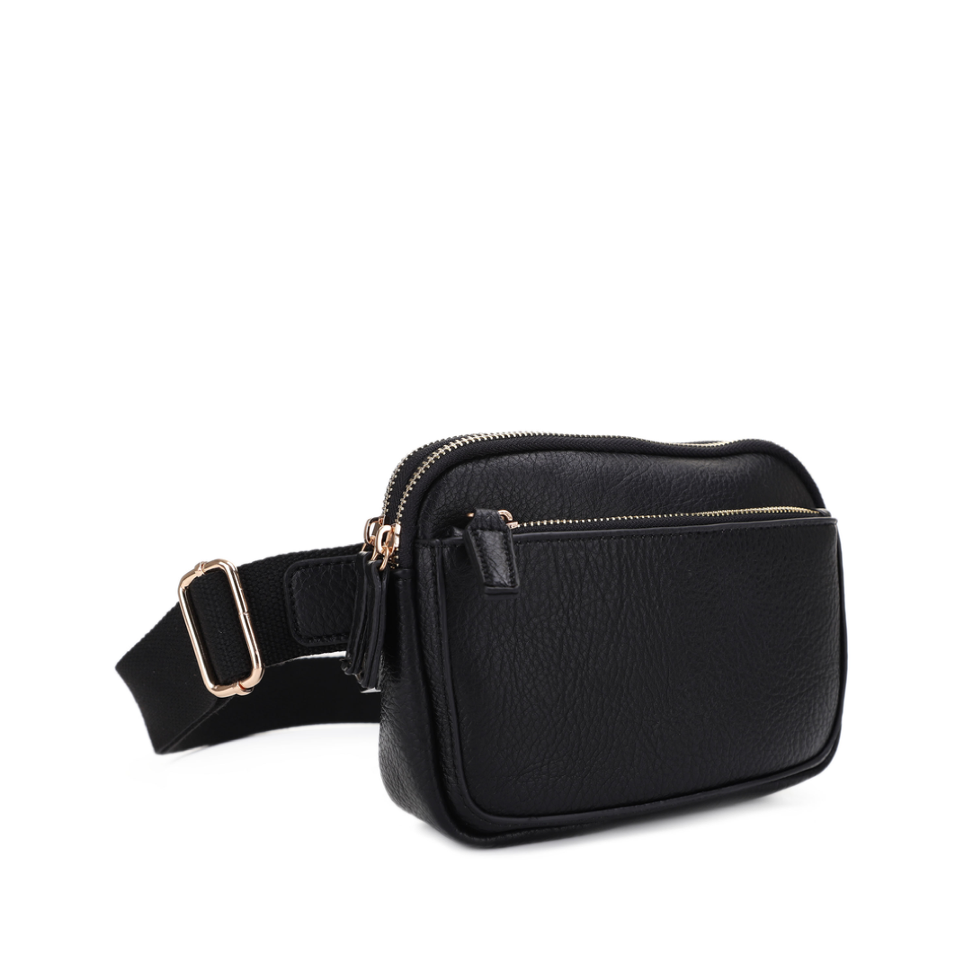 3Compartment Belt Bag (BLACK)
