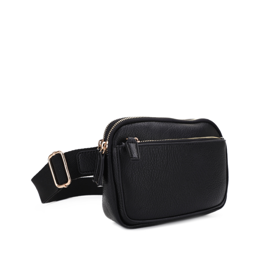 3Compartment Belt Bag (BLACK)