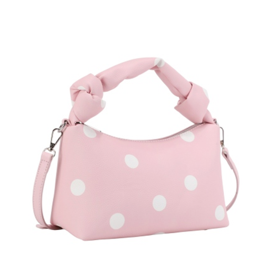 Polka Dot /Crossbody Bag (PINK)