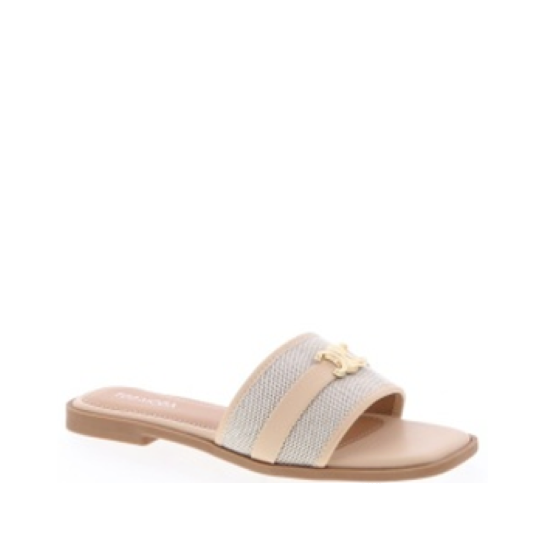 Classic Elegant Slip-On Sandal (NUDE)