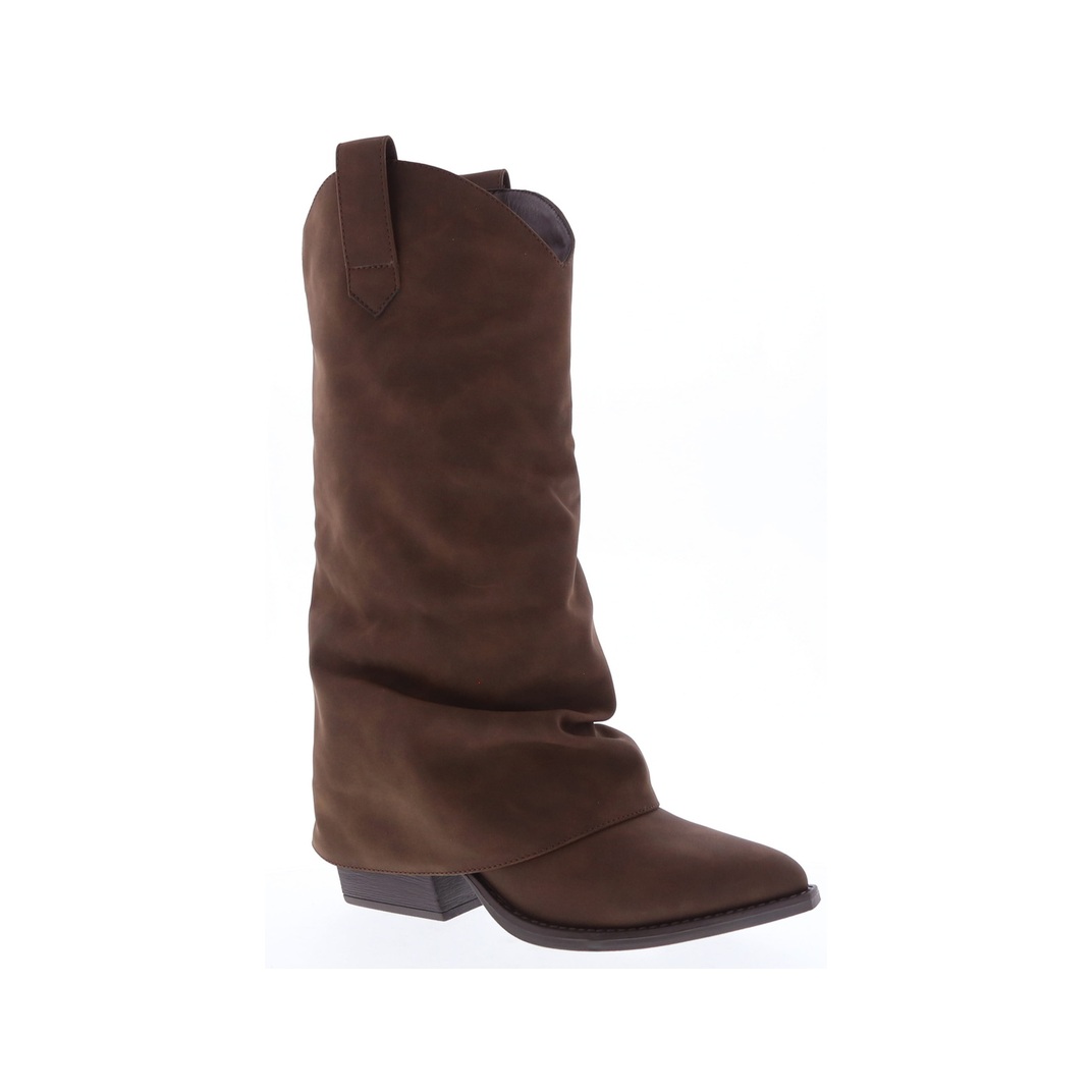 Fold-Over Western Boots