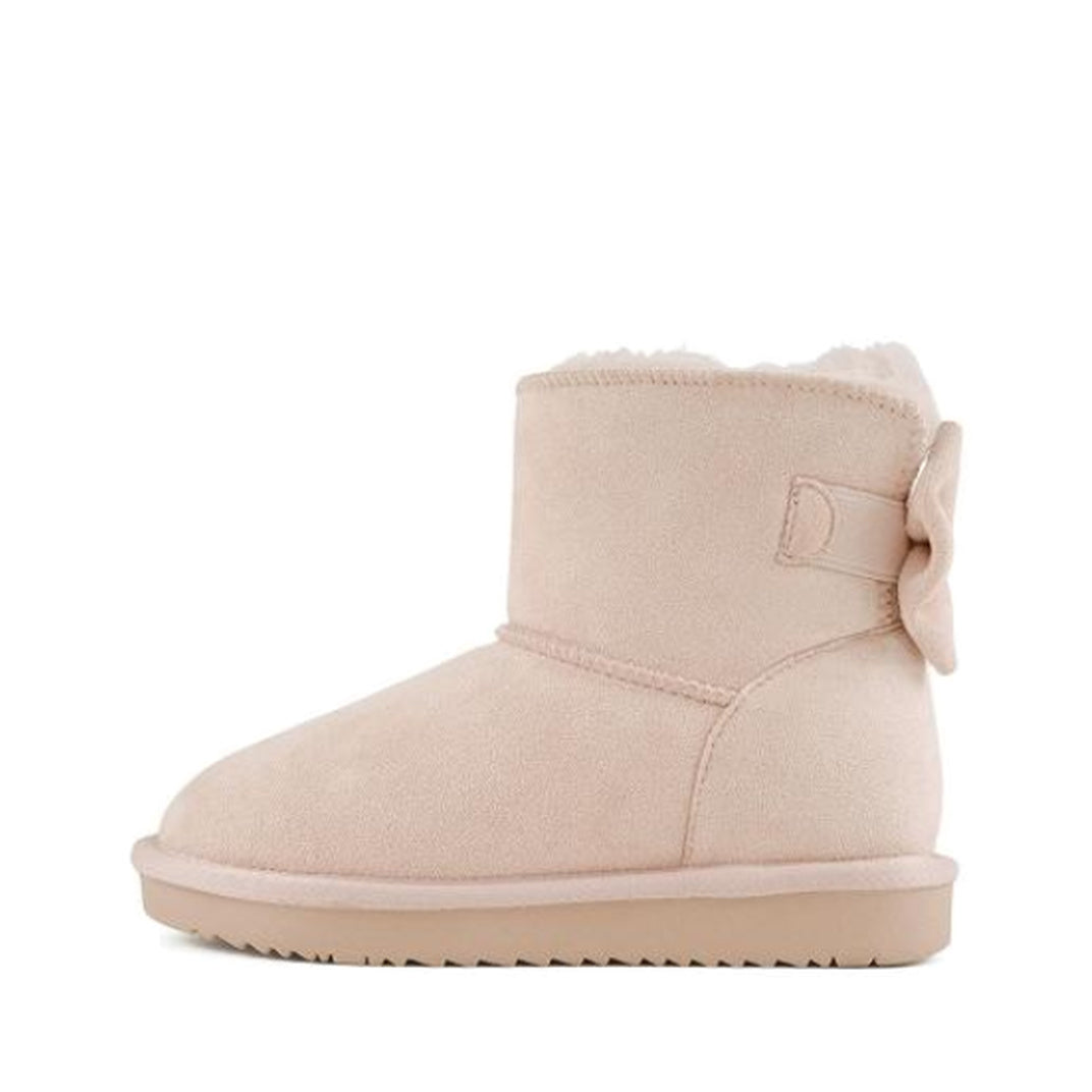 Back Bow Kids Snow Boot (PINK)