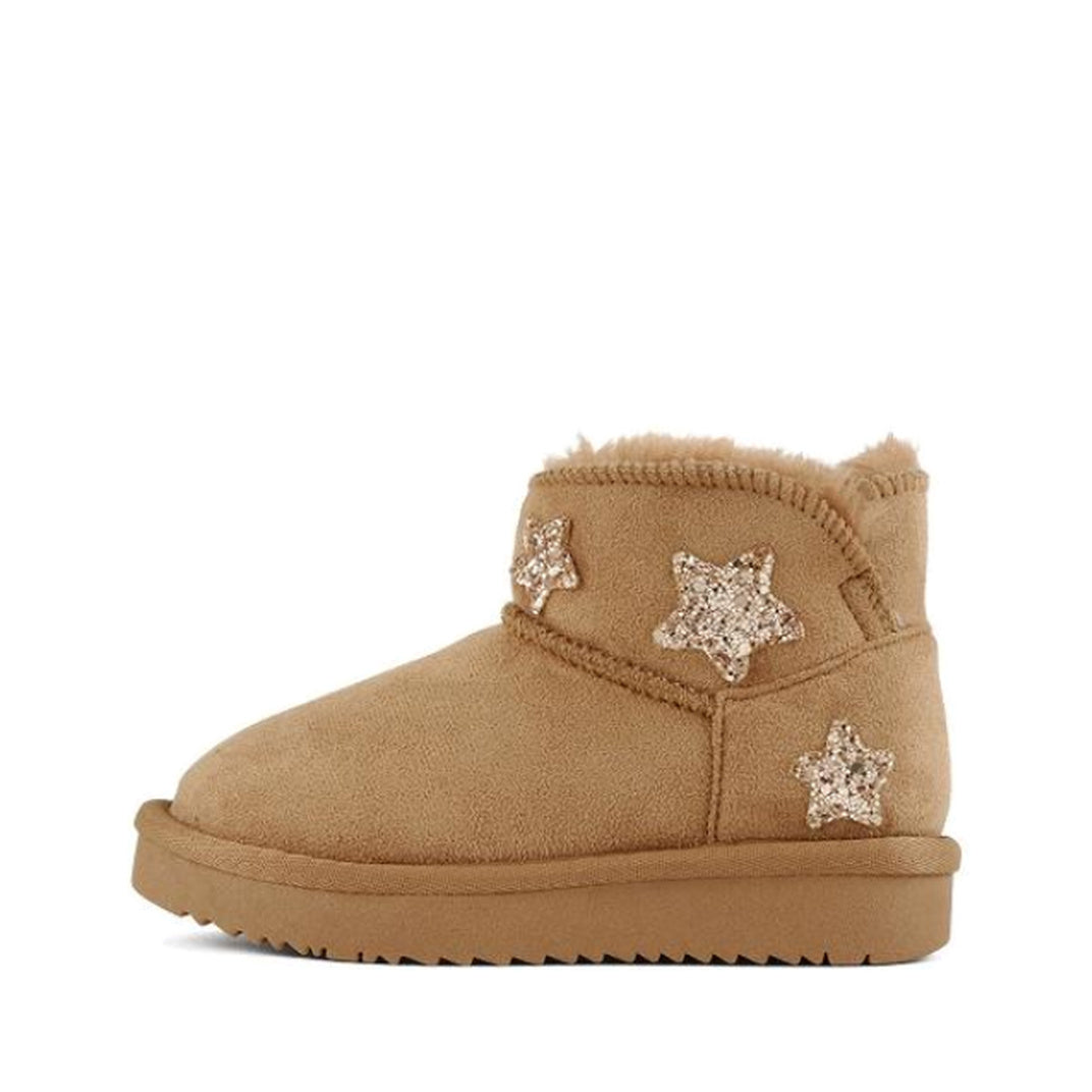 Glitter Star Toddler Snow Boot (CAMEL)