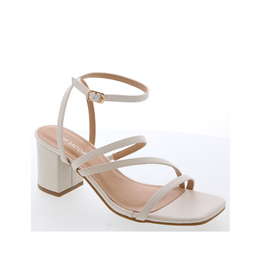 3Strap Dressy Sandal (IVORY)
