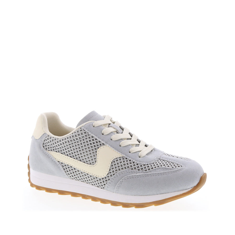 Mesh Lace Up Lug Sneaker (BLUE)