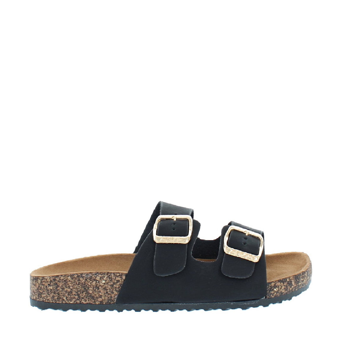 2Buckle Kids Casual Sandal (BLACK)