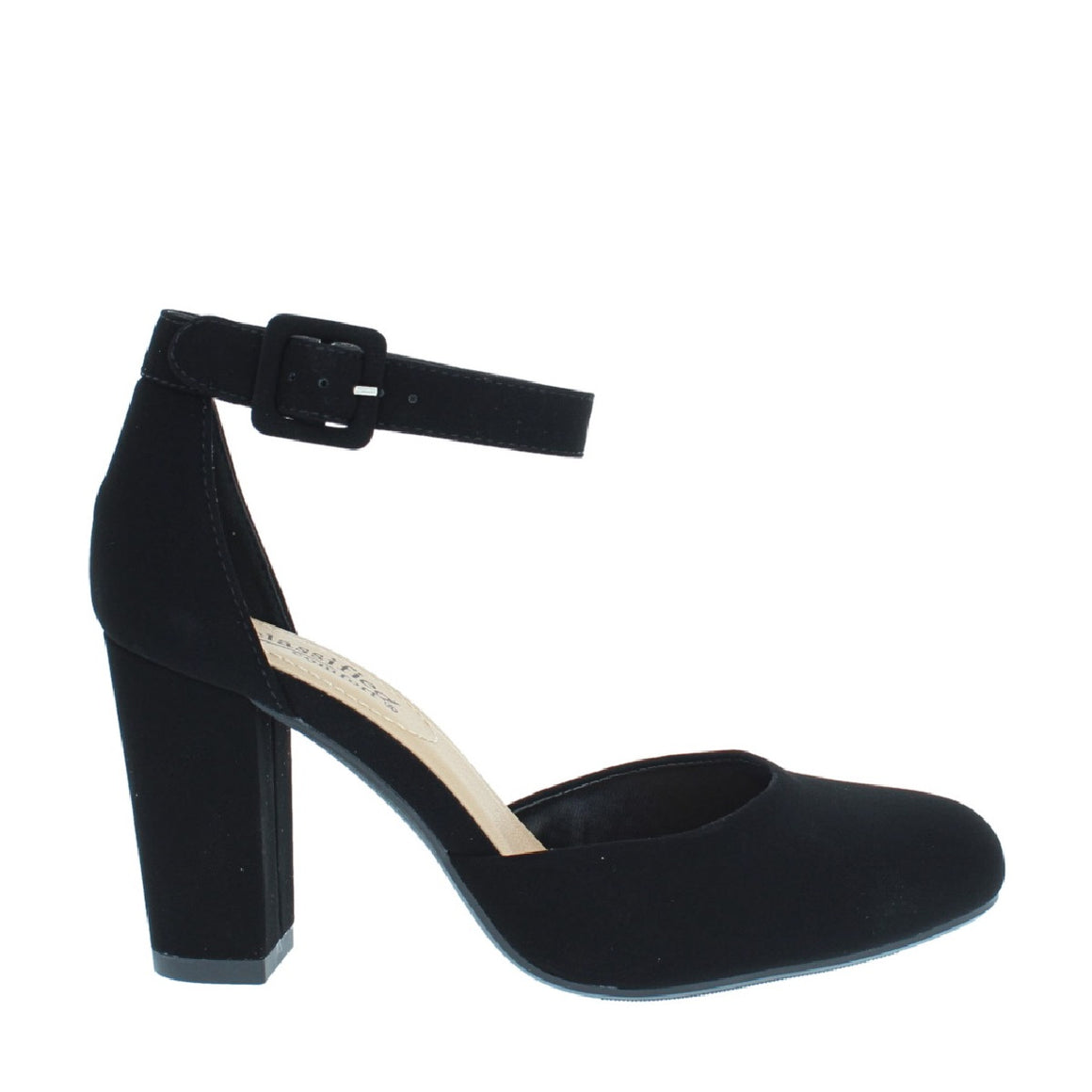 Ankle Strap Comfy Pump (BLACK)