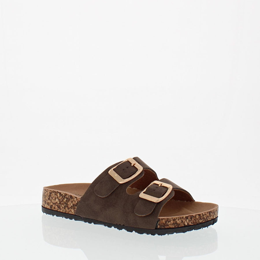 2Buckle Kids Casual Sandal (MOCHA)