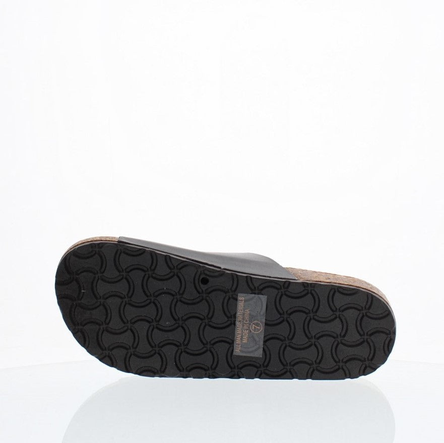 2Buckle Casual Sandal (BLACK)