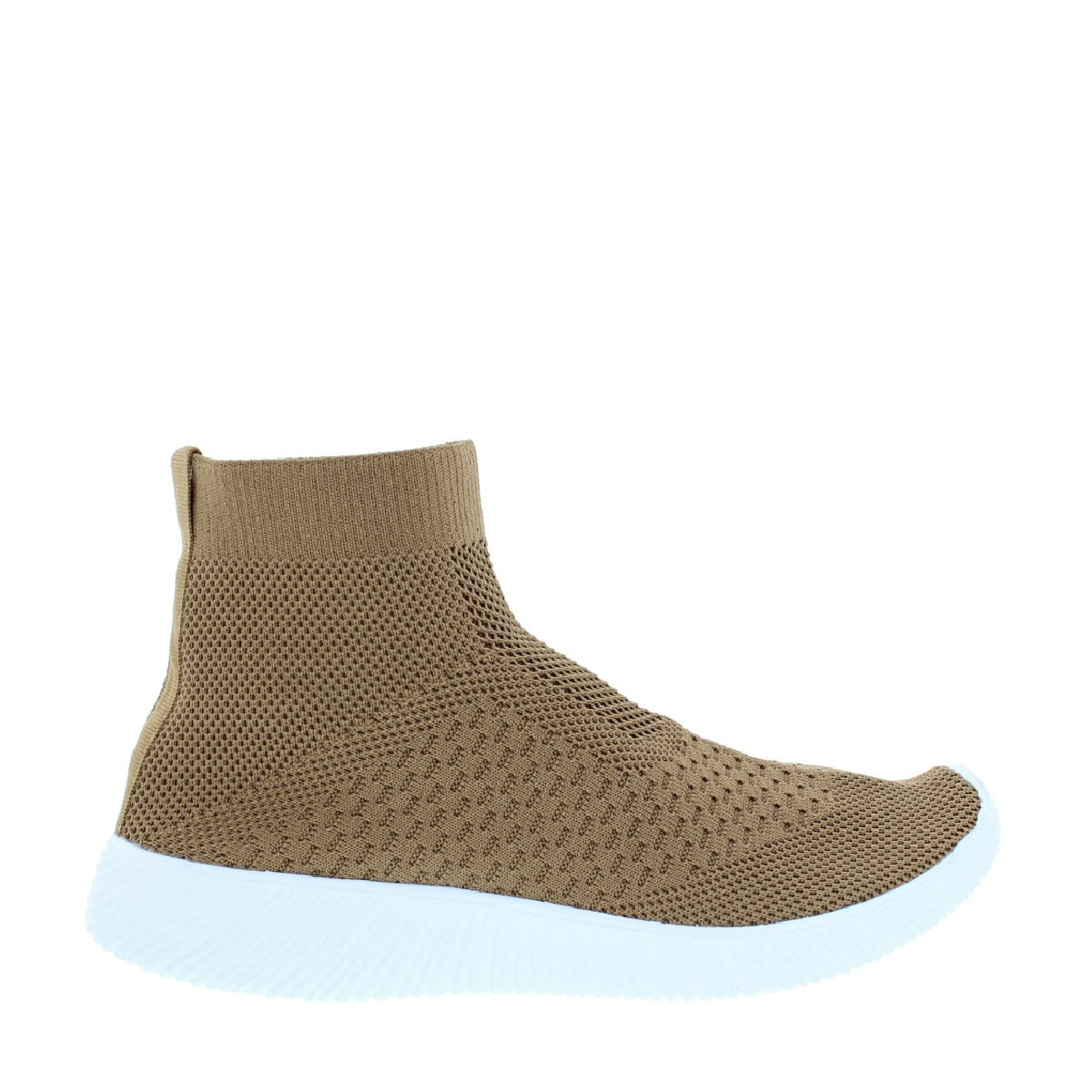 Slip On Sock Sneaker (KHAKI)